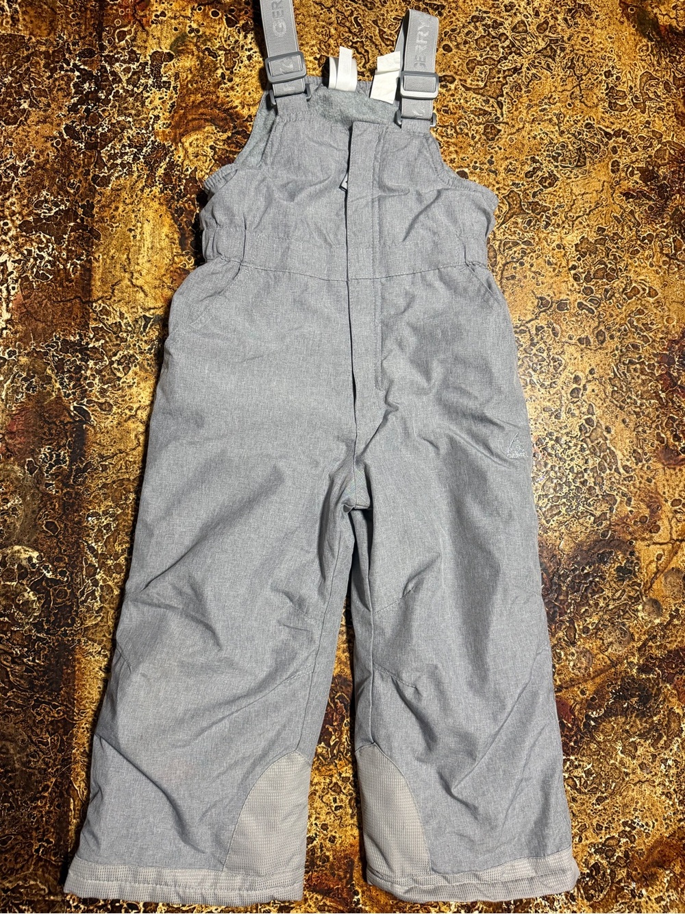Gerry Weber Grey Kids Snow Overalls with Adjustable Straps
